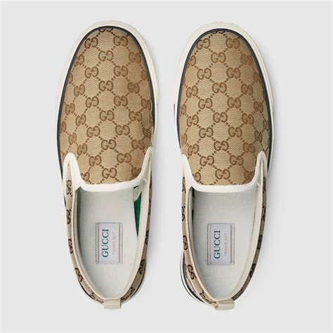 gucci 77 shoes|1977 gucci tennis slip on.